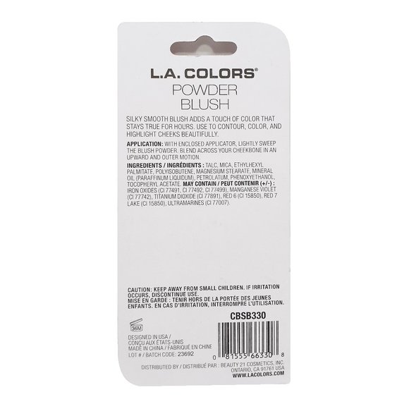 4 PACK L.A. COLORS POWDER BLUSH - Picture 2 of 5